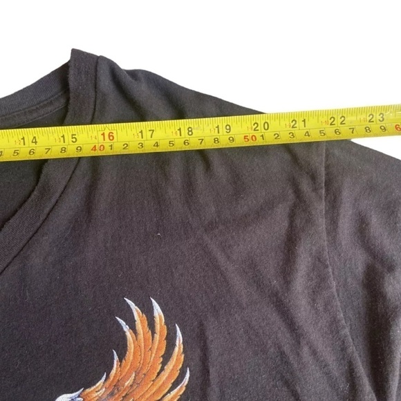 Vintage Choppers Motorcycle shirt Vintage Y2K Mens Shirt 2XL Eagle - Picture 2 of 4